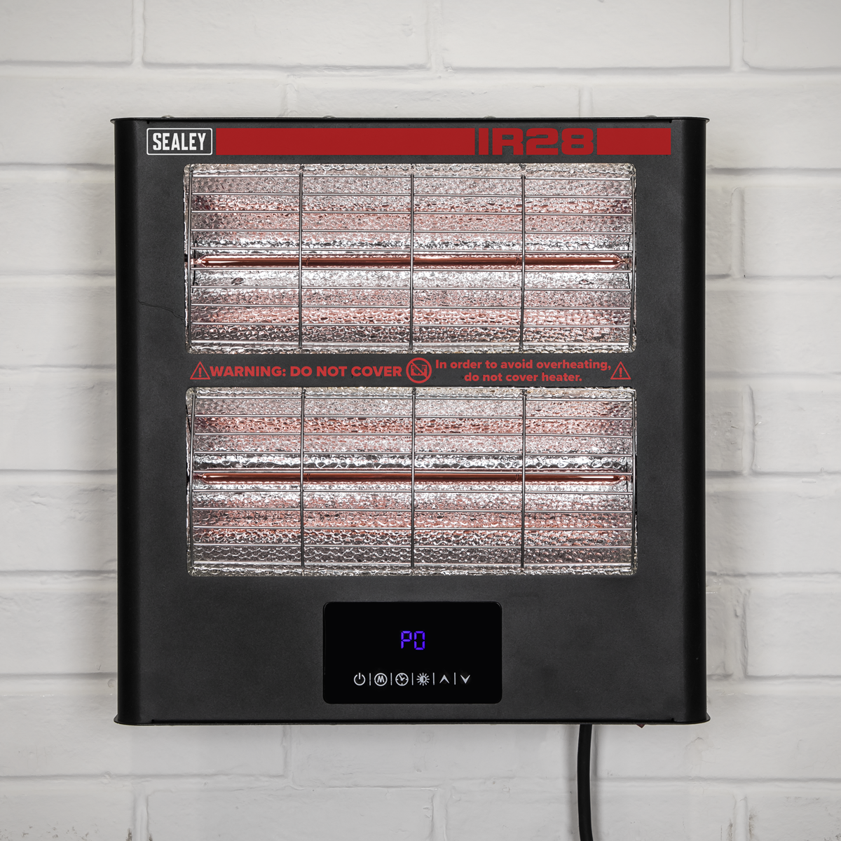 Sealey IR28 Wall Mounting Infrared Quartz Heater 2.8kW/230V
