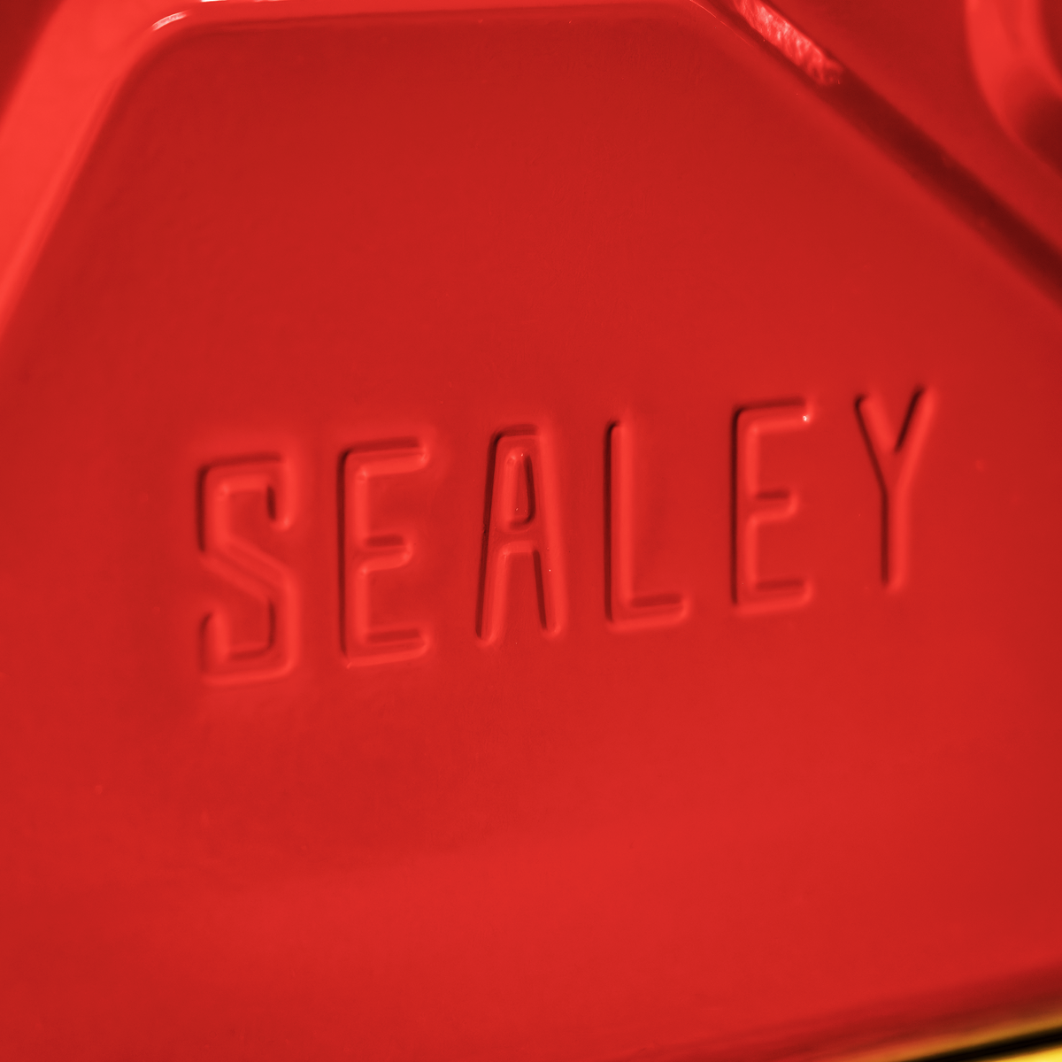Sealey JC20SCR Screw Cap Metal Jerry Can 20L - Red