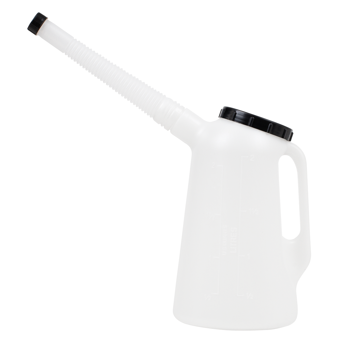 Sealey JDL2 Oil Container with Lid & Flexible Spout 2L