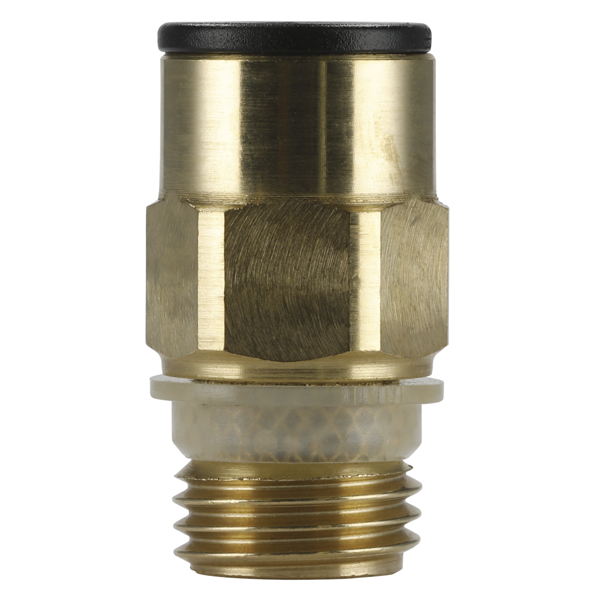 John Guest JGBC814 John Guest® Brass SuperThread Straight Adaptor 8mm x 1/4"BSP - Pack of 2