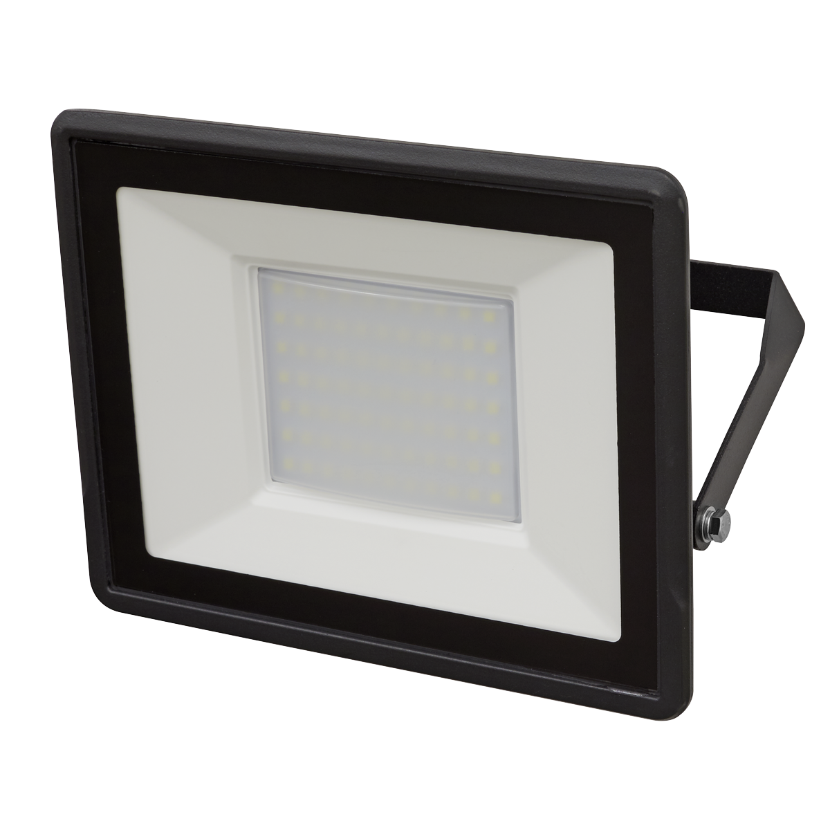 Sealey LED113 Extra-Slim Floodlight with Wall Bracket 50W SMD LED 230V