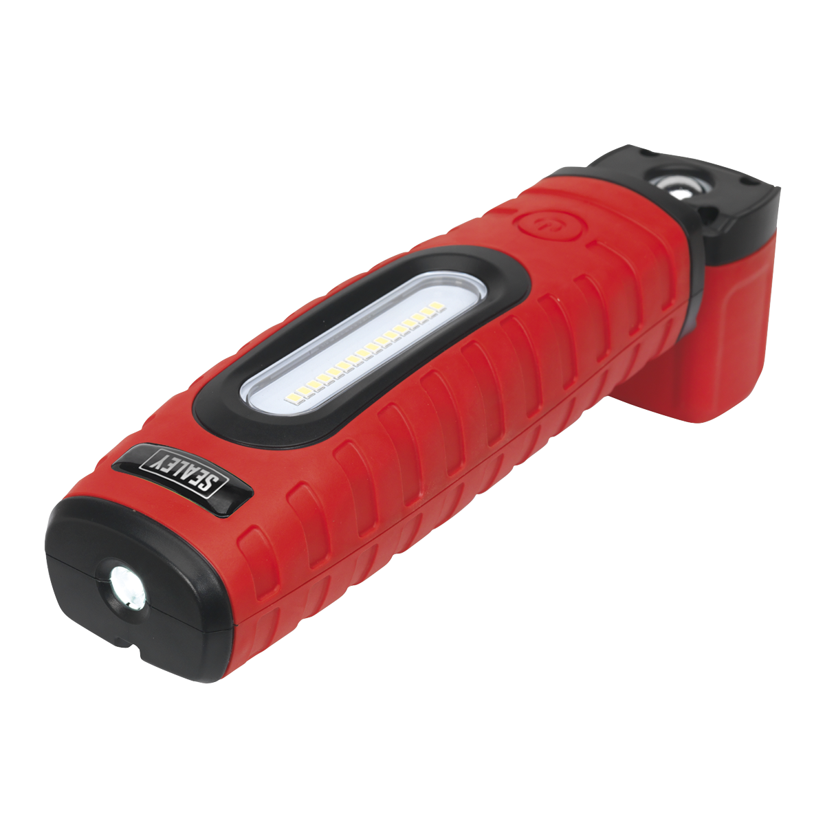 Sealey LED360PLUSR Rechargeable 360° Inspection Light 10W & 3W SMD LED - Red