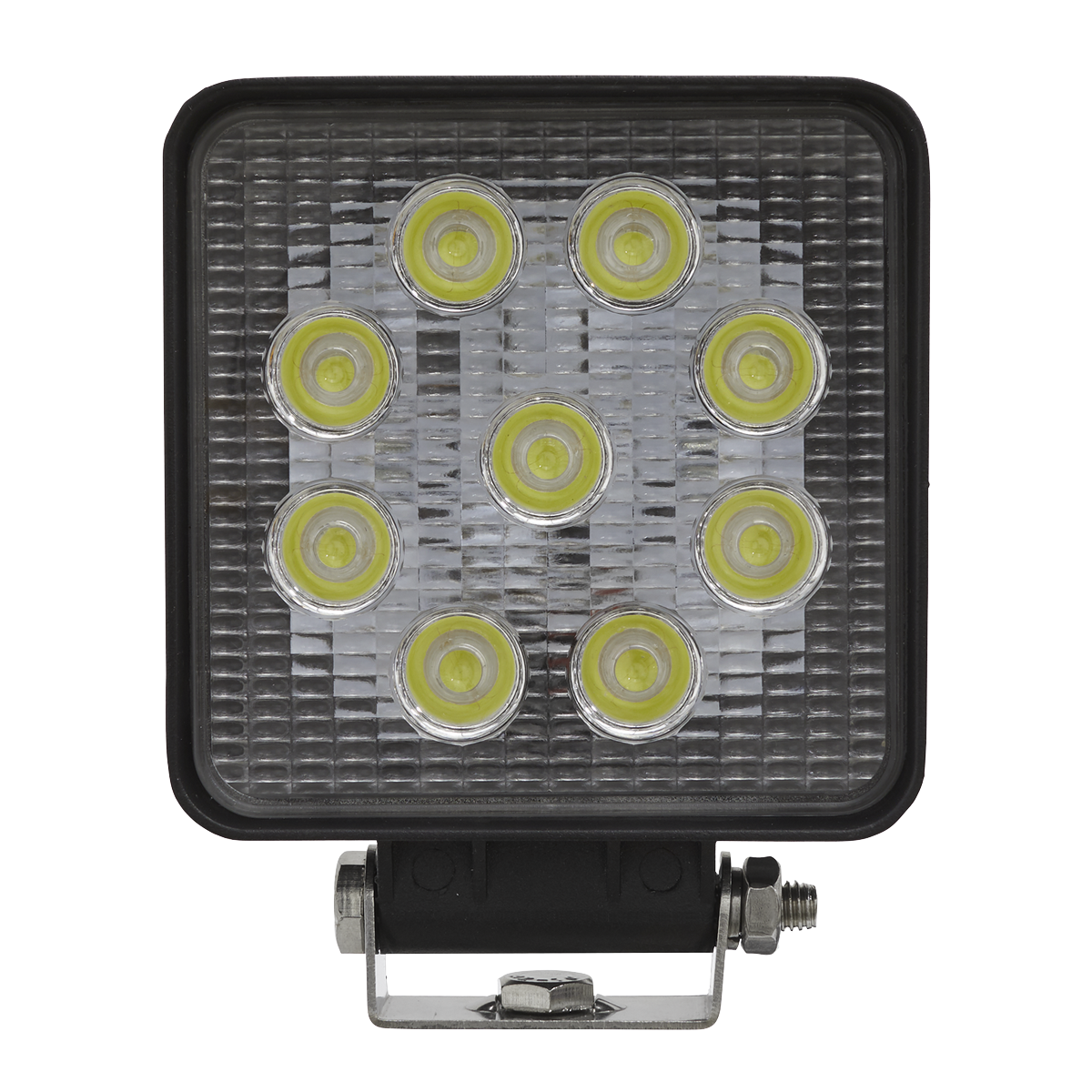 Sealey LED3S Square Worklight with Adjustable Bracket 27W SMD LED