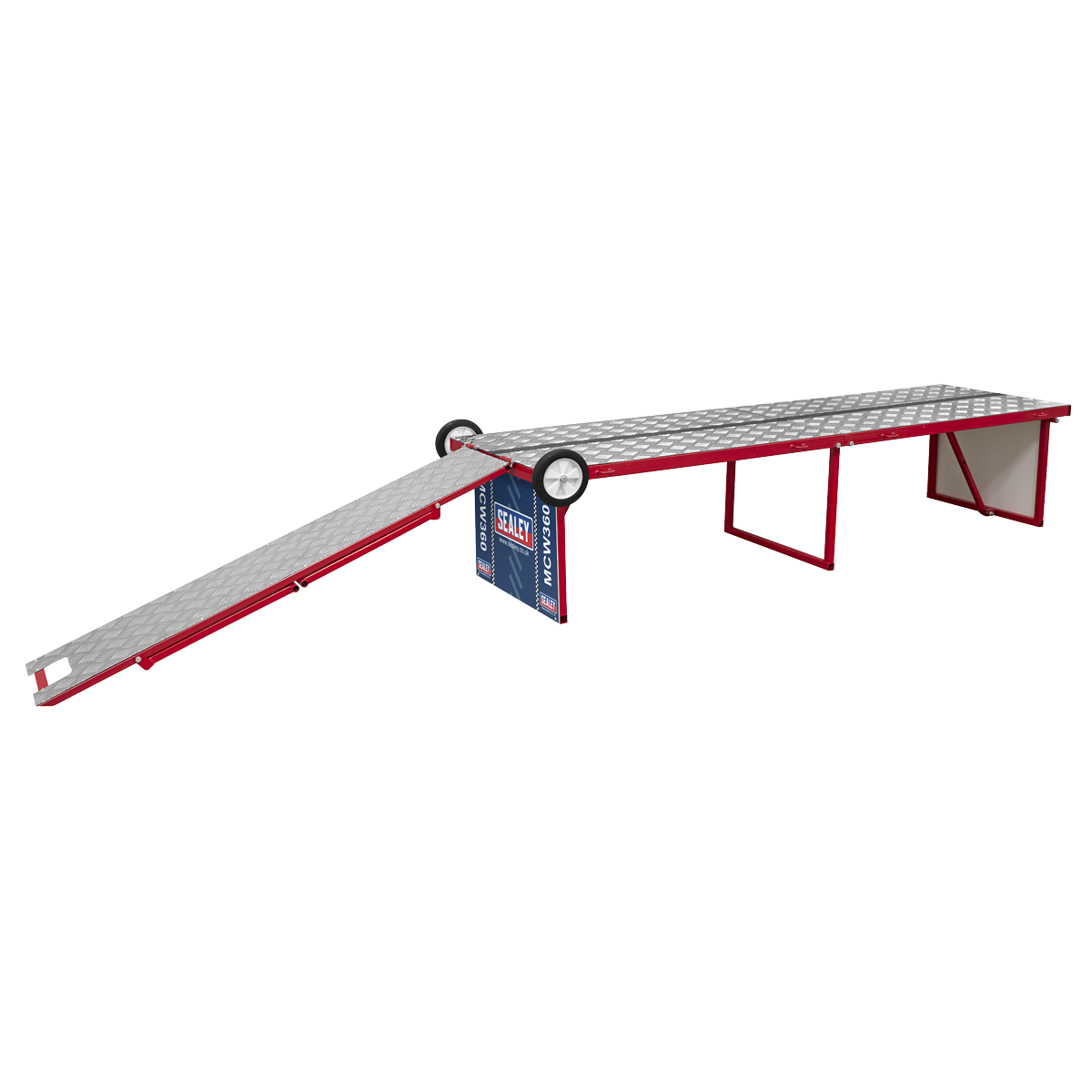 Sealey MCW360 Folding Motorcycle Workbench with Ramp 360kg Capacity