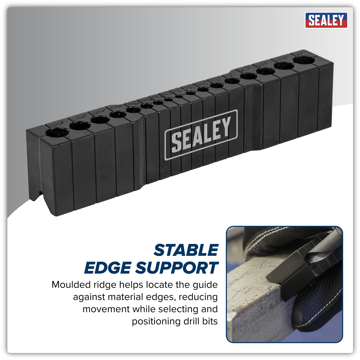 Sealey MG2 Drill Block Guide Imperial