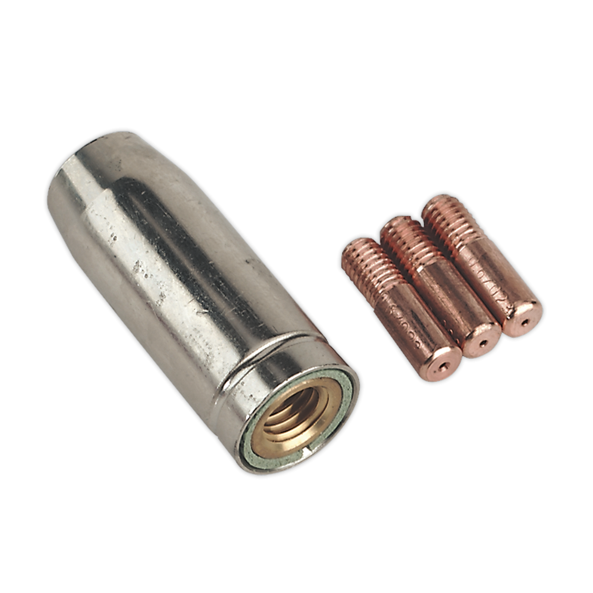 Sealey MIG953 Conical Nozzle & Contact Tip Set MB14