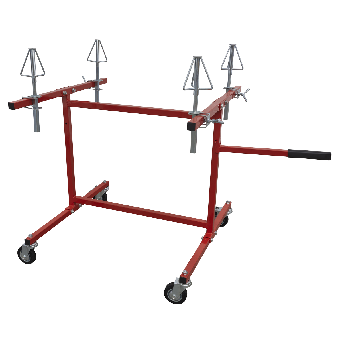 Sealey MK74 Alloy Wheel Repair/Painting Stand 4 Wheel Capacity