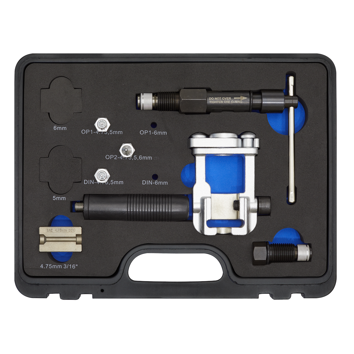 Sealey PFT10 On-Vehicle Hydraulic Brake Pipe Flaring Tool Kit