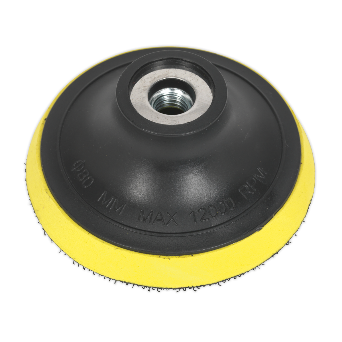 Sealey PTC75VM10 75mm Hook-and-Loop Backing Pad M10 x 1.5mm