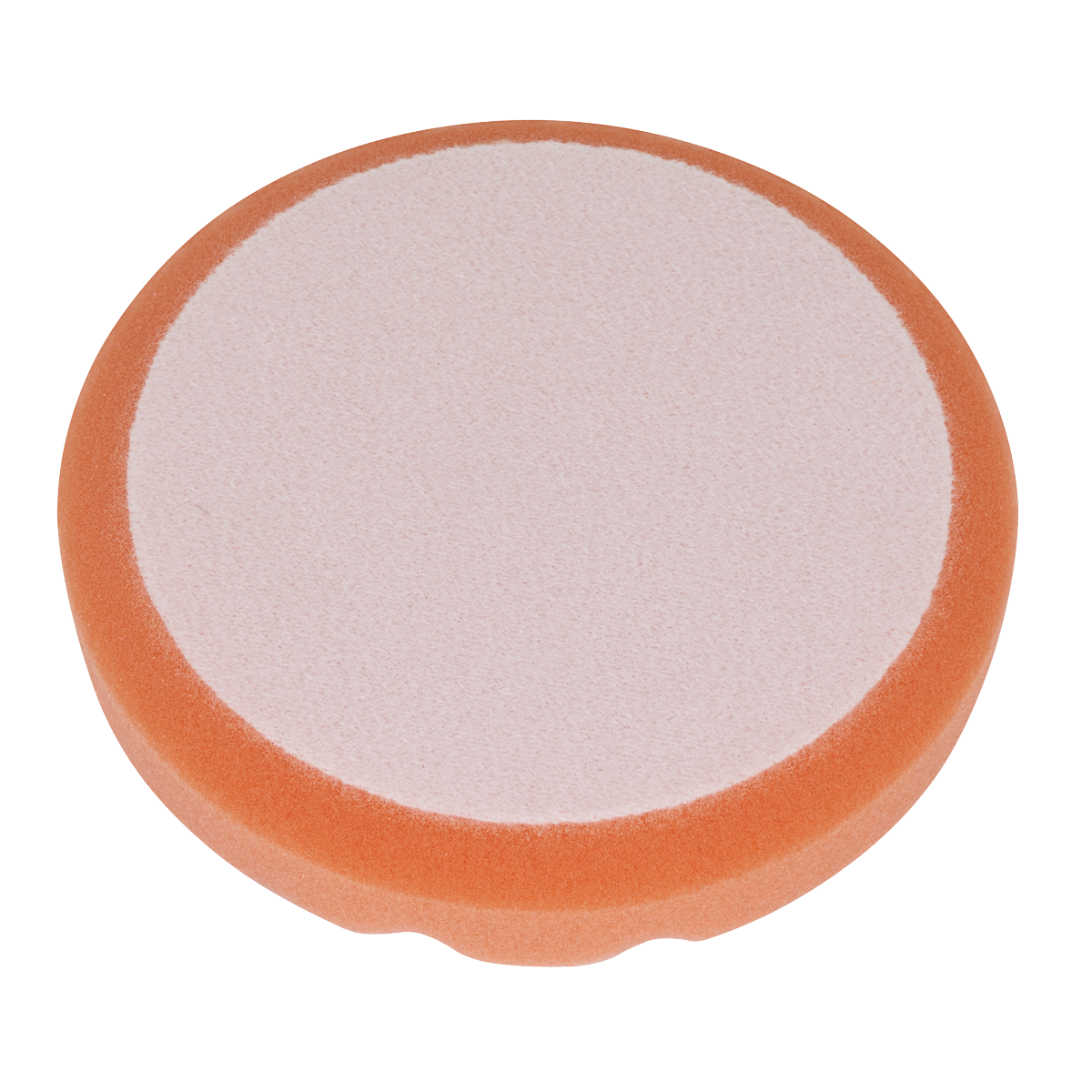 Sealey PTCCHW150O Hook-and-Loop Buffing & Polishing Foam Head 150 x 25mm - Orange/Firm