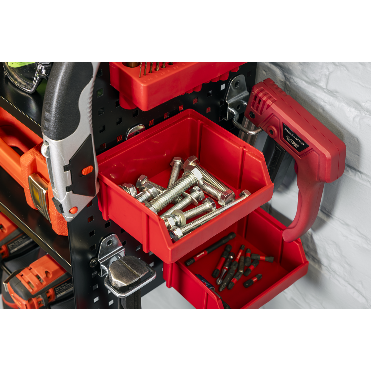 Sealey PTSR4 Power Tool Storage Rack with Shelves