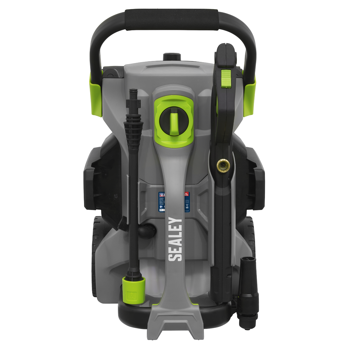 Sealey PW2000PA Pull-Along Pressure Washer with TSS 140bar 1800W/230V