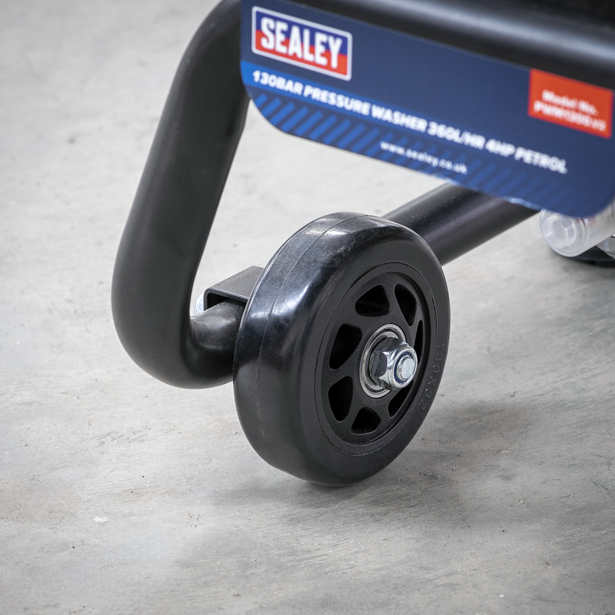Sealey PWM1300 Pressure Washer 150bar 576L/hr 4hp - Petrol