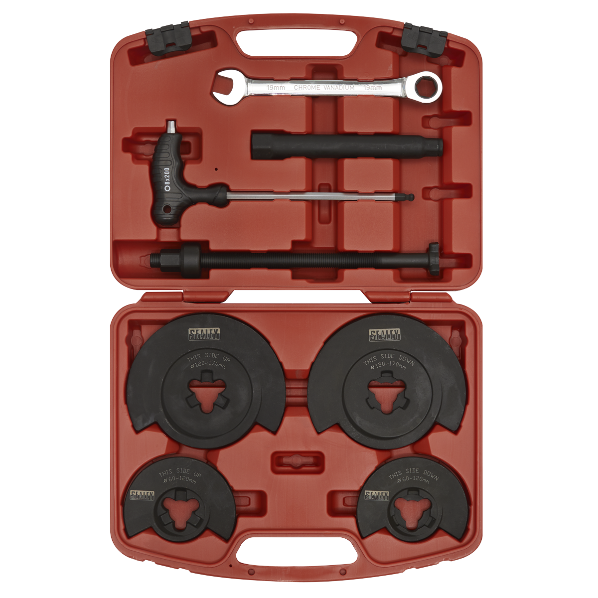 Sealey RE2281 Coil Spring Compressor for Wishbone Suspension 1000kg