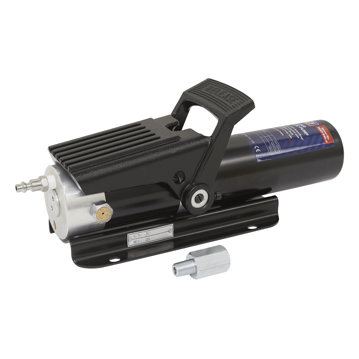 Sealey RE83/840 Air Hydraulic Pump 10 Tonne