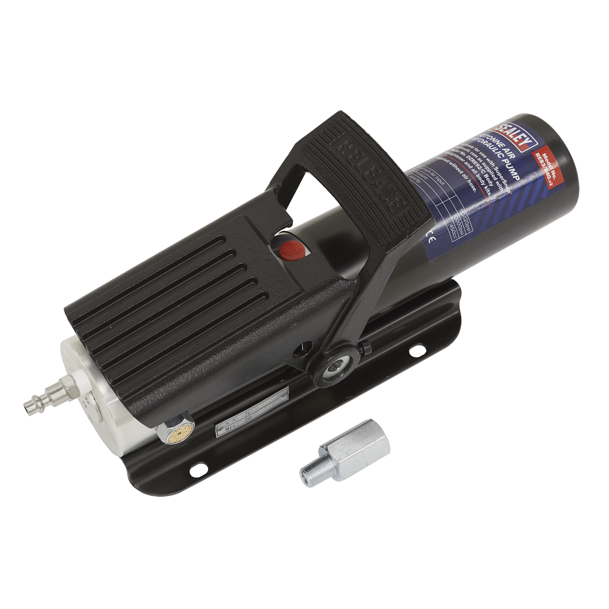 Sealey RE83/840 Air Hydraulic Pump 10 Tonne