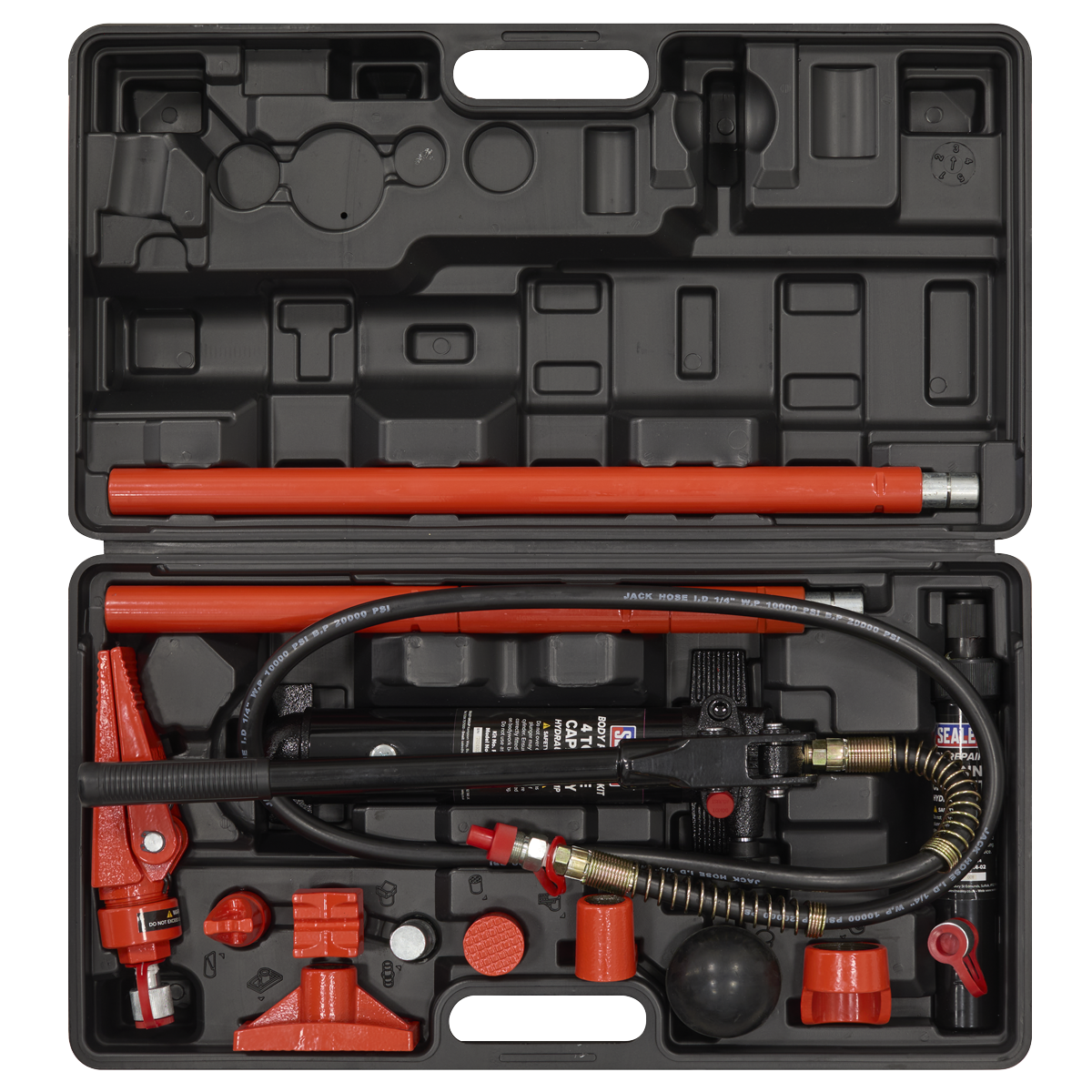 Sealey RE97/4 Snap Hydraulic Body Repair Kit 4 Tonne