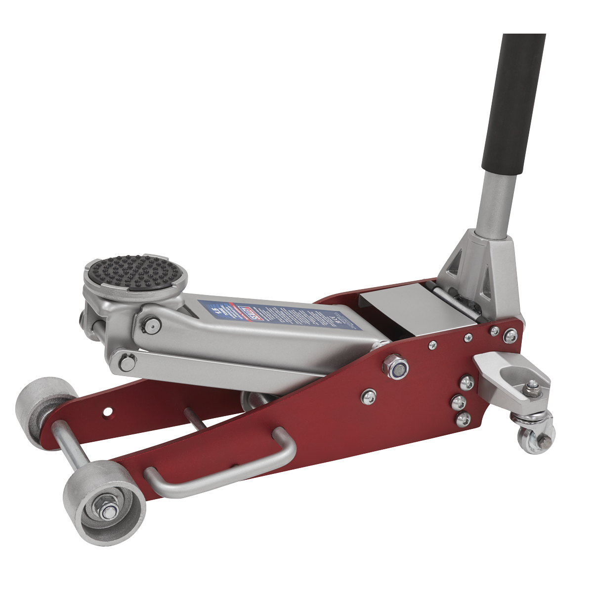 Sealey RJAS1500 Aluminium/Steel Trolley Jack with Rocket Lift 1.5 Tonne