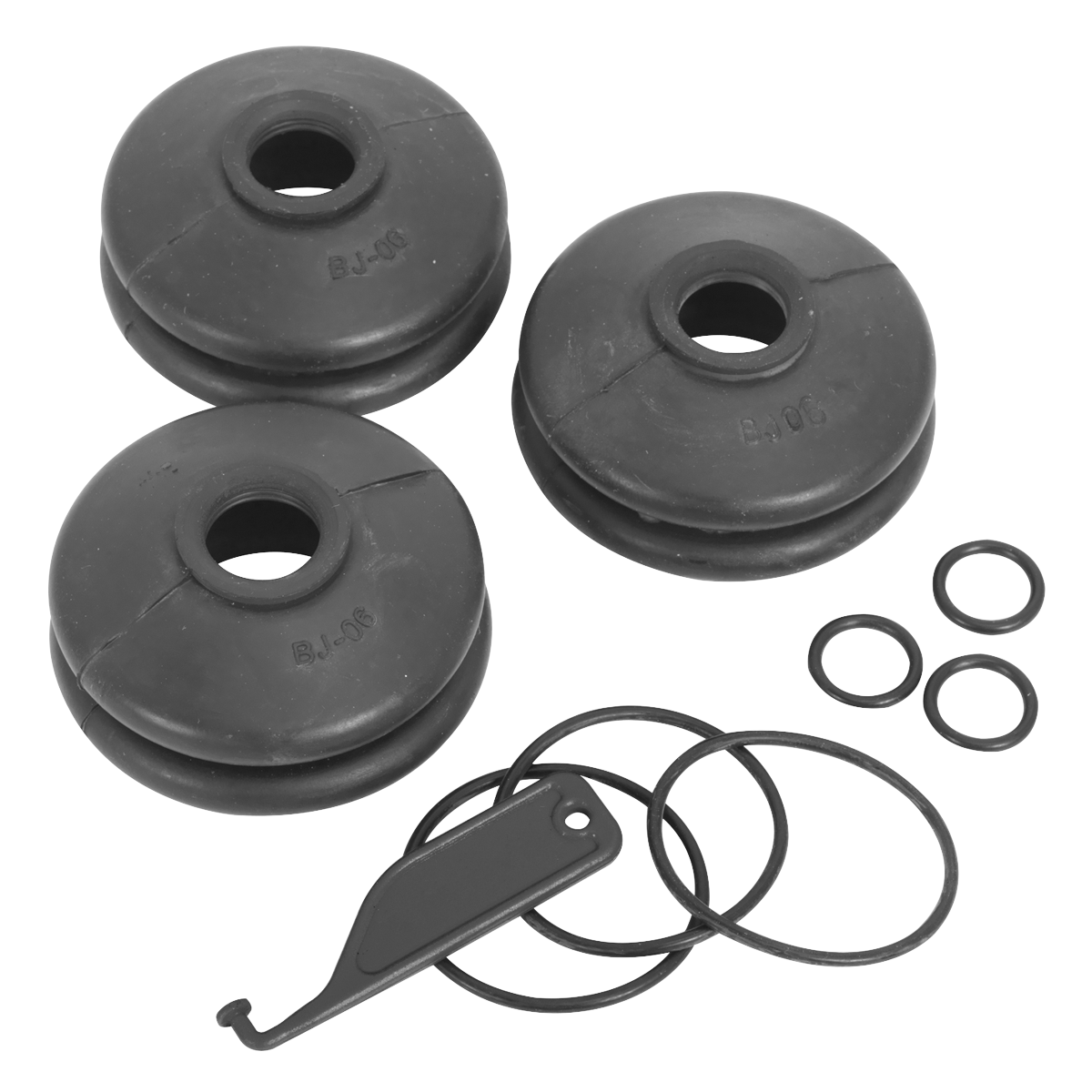 Sealey RJC02 Ball Joint Dust Covers for Commercial Vehicles - Pack of 3