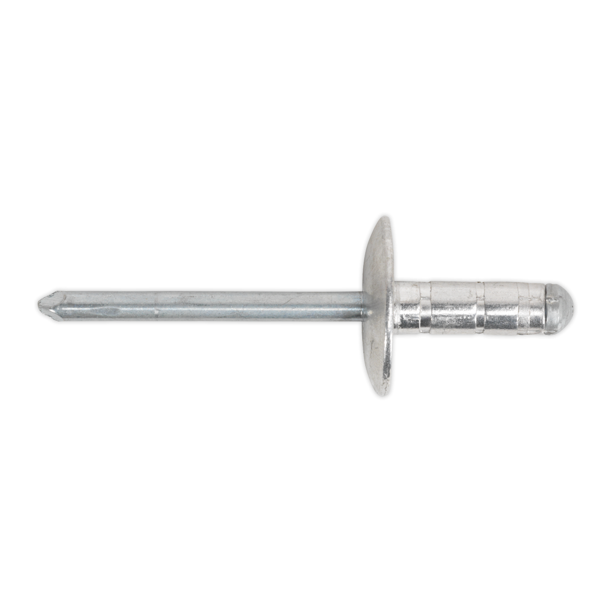Sealey RM4813L Aluminium Multi-Grip Large Flange Rivet 4.8 x 13mm - Pack of 200
