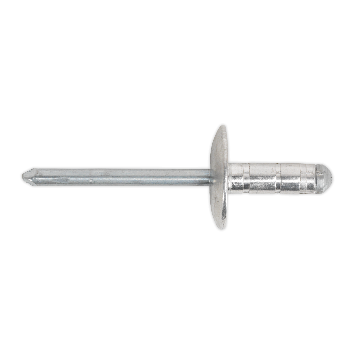 Sealey RM4819L Aluminium Multi-Grip Large Flange Rivet 4.8 x 19mm - Pack of 200