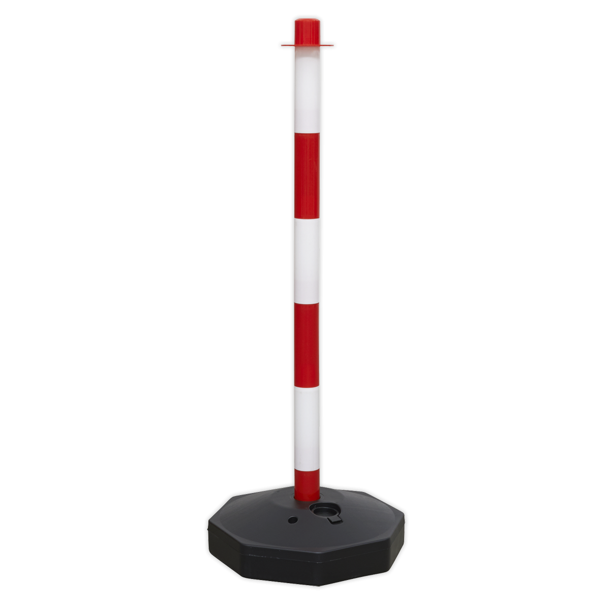 Sealey RWPB01 Red/White Post with Base