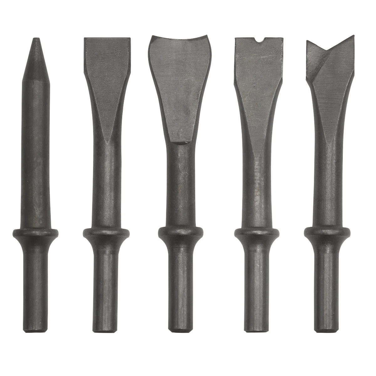 Sealey SA12C Air Hammer Chisel Set 120mm 5pc
