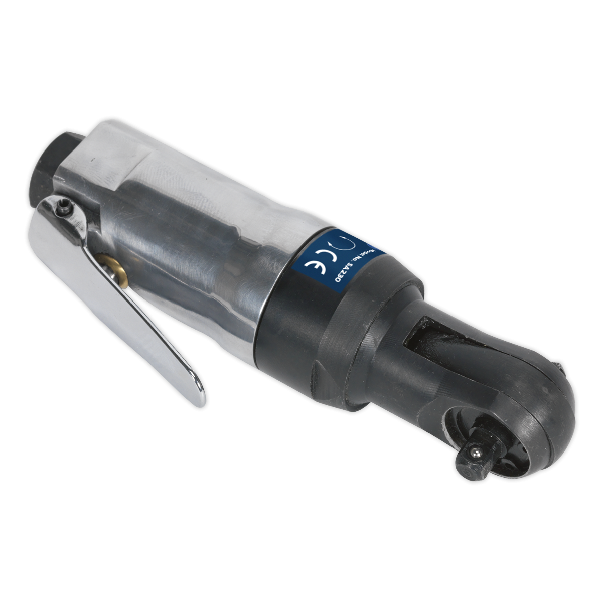 Sealey SA230 Super Stubby Air Ratchet Wrench 1/4"Sq Drive