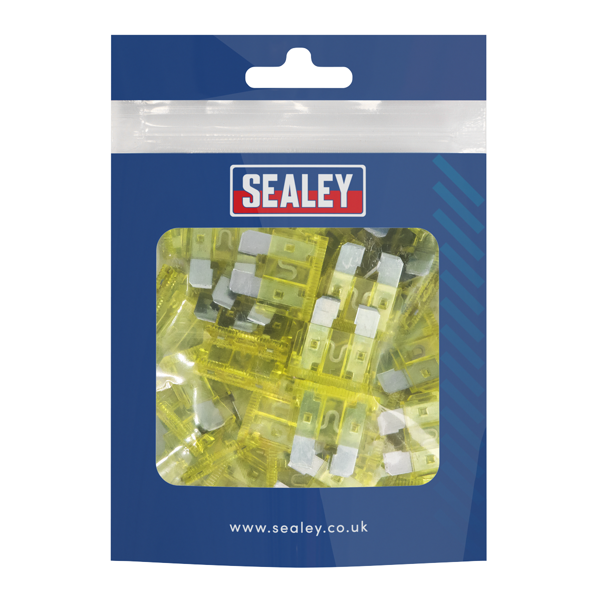 Sealey SBF2050 Automotive Standard Blade Fuse 20A - Pack of 50