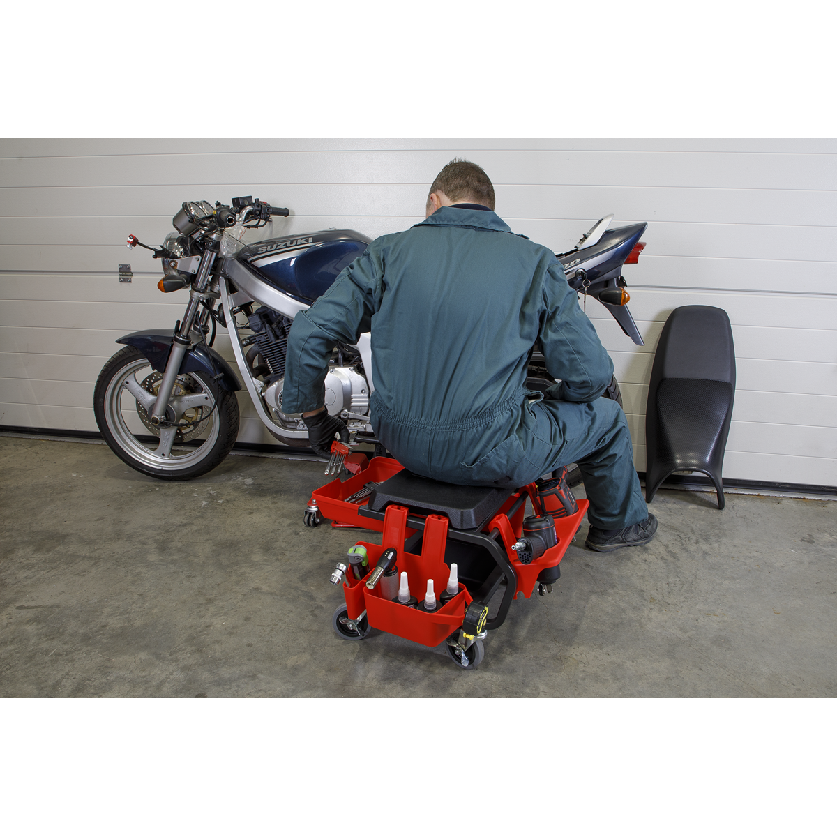 Sealey SCR90 Mechanic's Deluxe Detailing Utility Seat