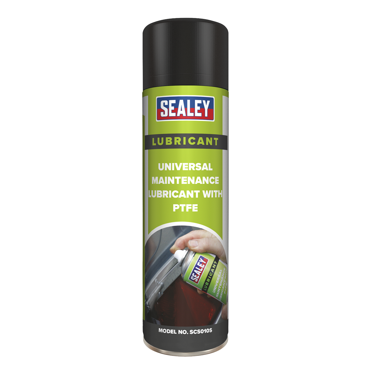 Sealey SCS010 Universal Maintenance Lubricant with PTFE 500ml - Pack of 6