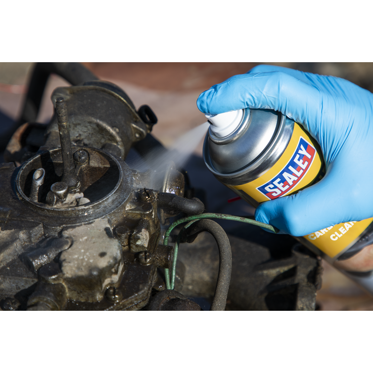 Sealey SCS013 Throttle Body & Carburettor Cleaner 500ml - Pack of 6