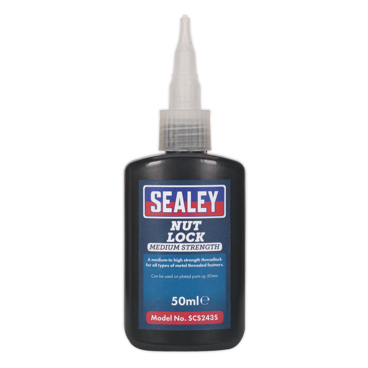 Sealey SCS243S Medium Strength Nut Lock 50ml