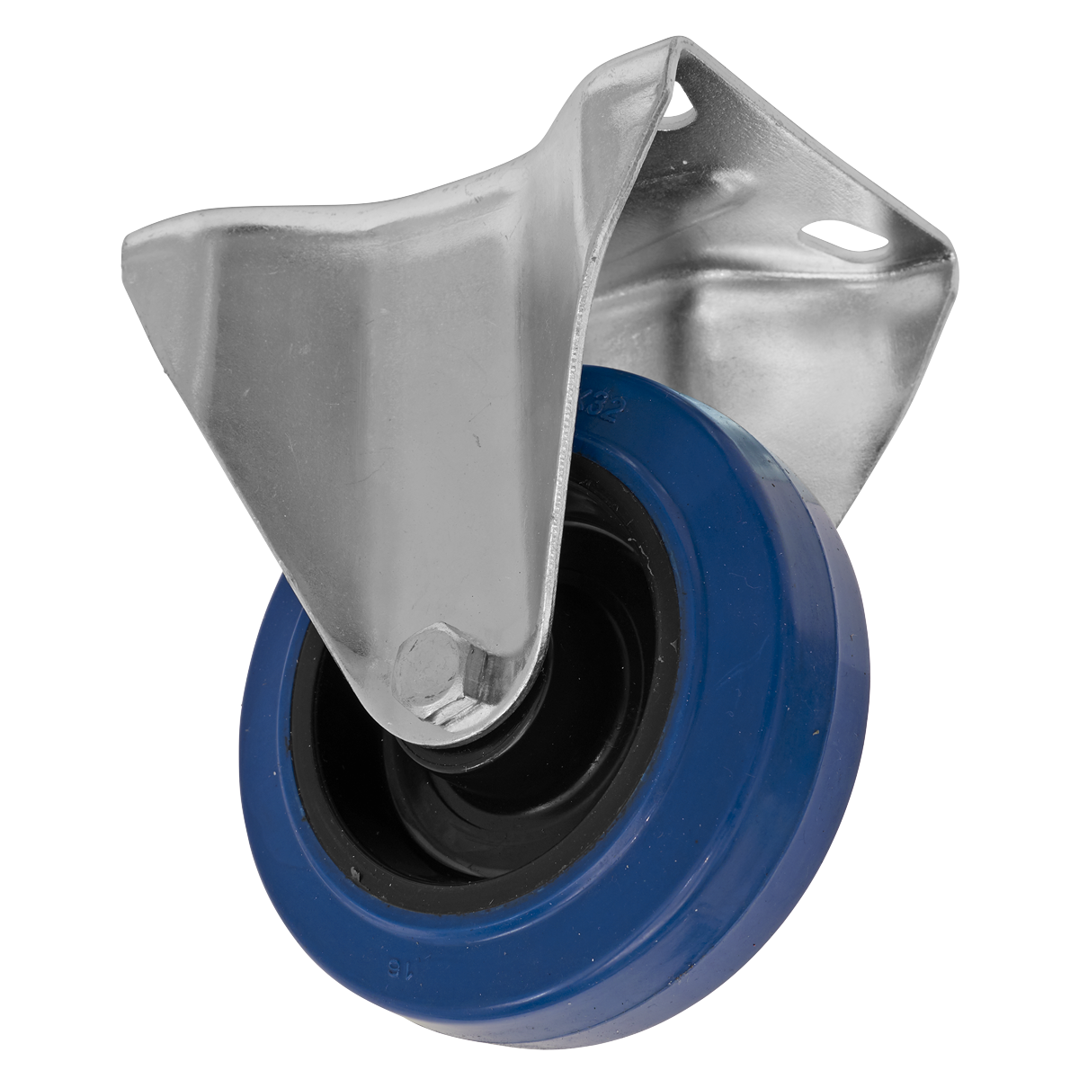 Sealey SCW3100FPEM 100mm Castor Wheel with Fixed Plate