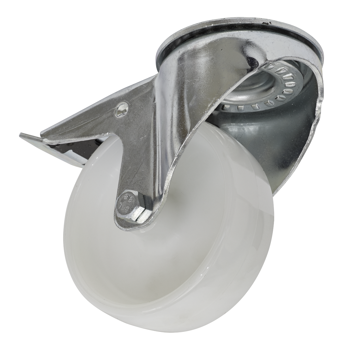 Sealey SCW4100SBL 100mm Castor Wheel with Swivel Bolt Hole & Total Lock