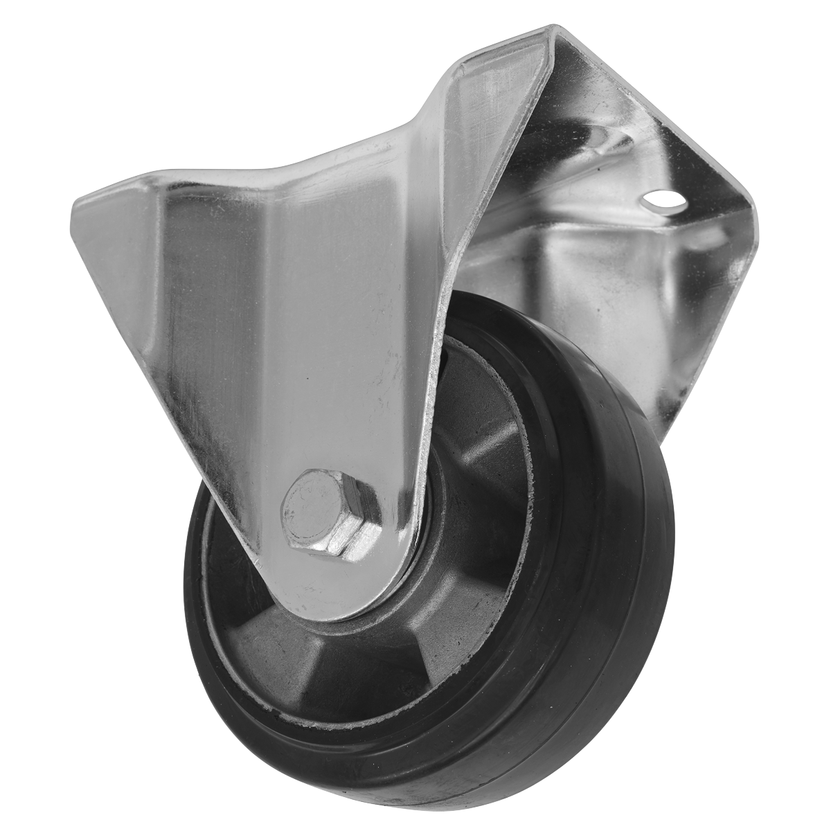 Sealey SCW5125FPEM 125mm Castor Wheel with Fixed Plate