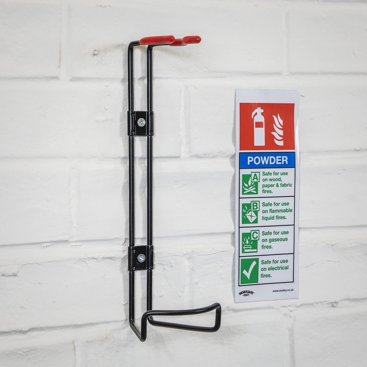 Sealey SDPE01 Dry Powder Fire Extinguisher 1kg