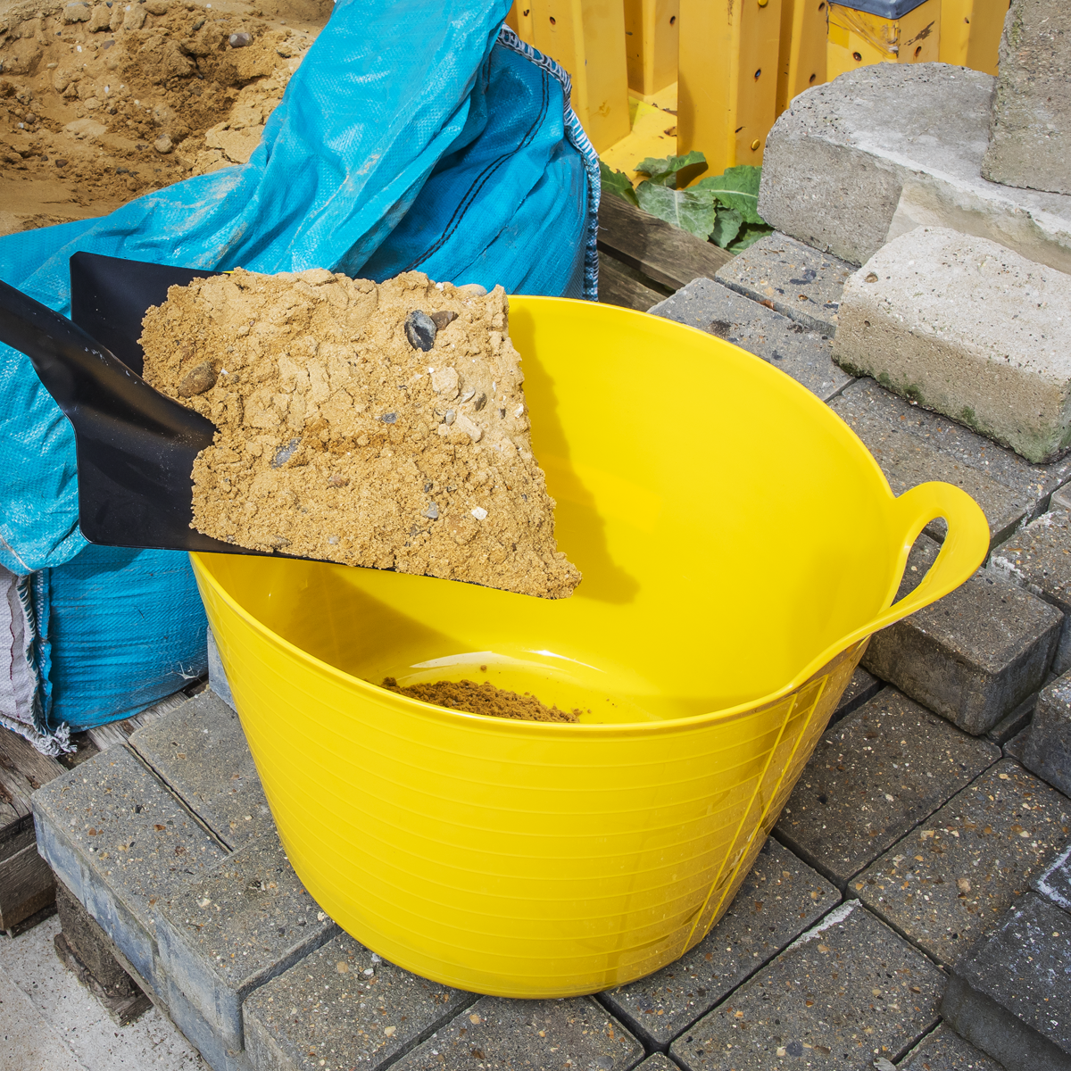 Sealey SFT40Y Heavy-Duty Flexi Tub 40L - Yellow
