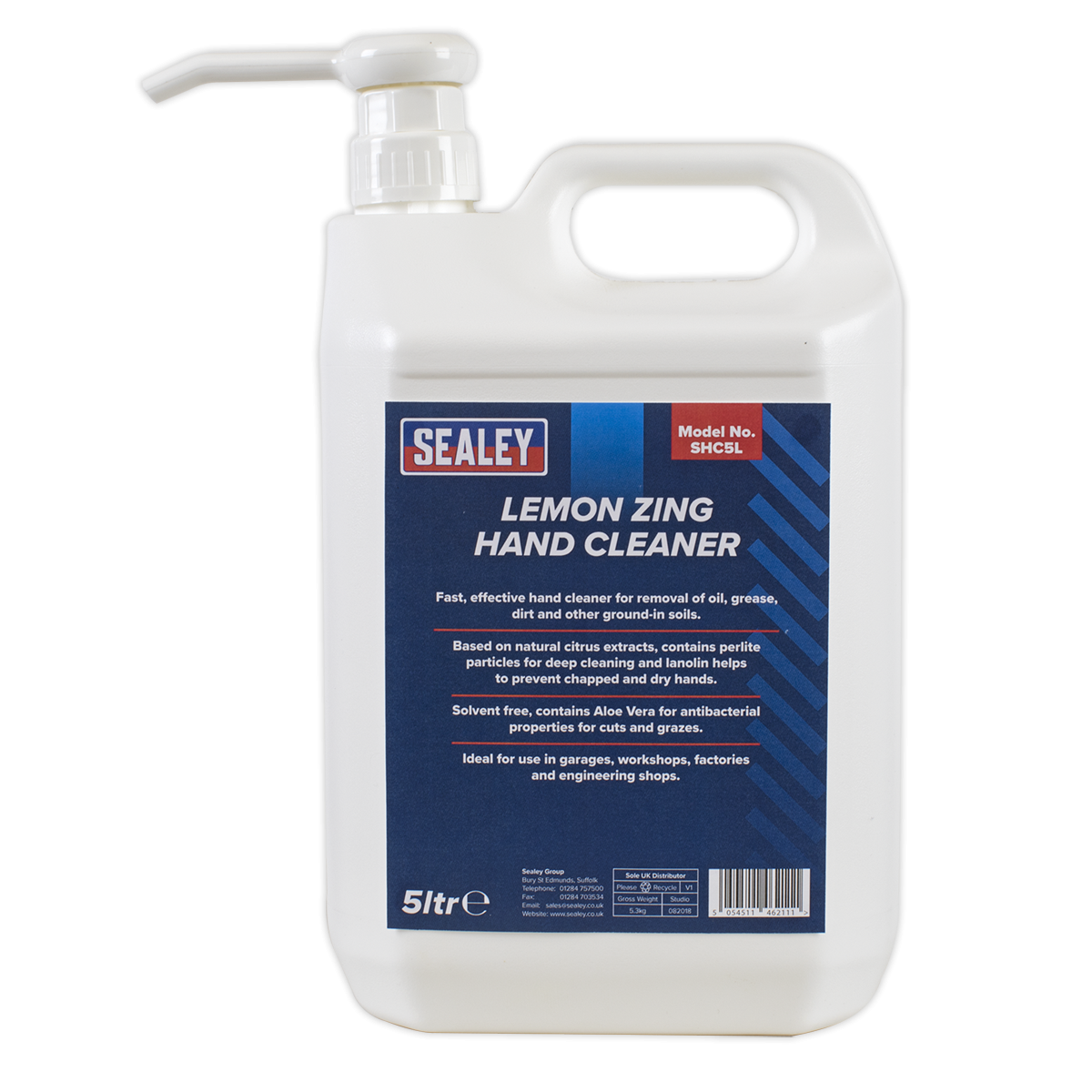 Sealey SHC5L Lemon Zing Hand Cleaner 5L