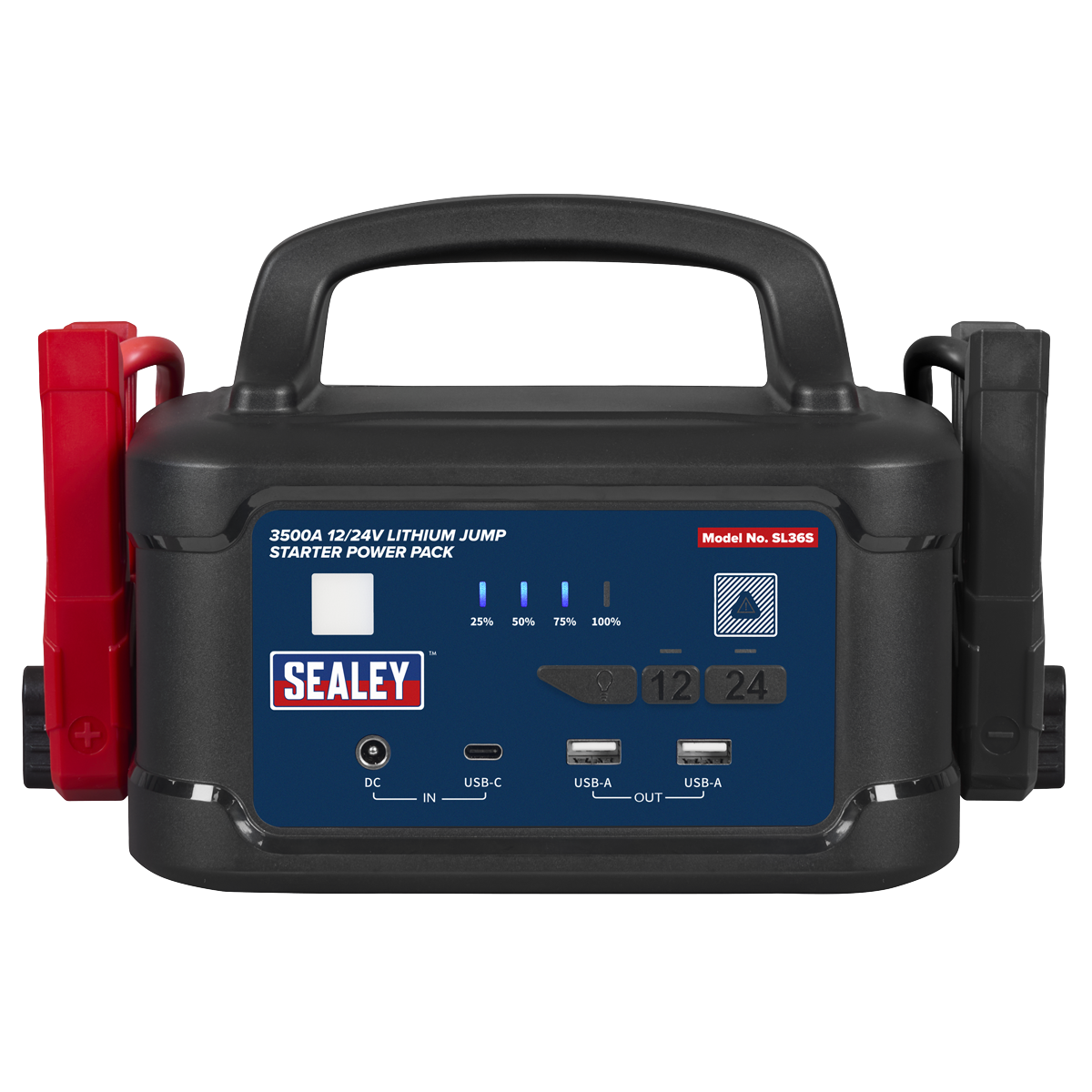 Sealey SL36S 3500A 12/24V Lithium Jump Starter Power Pack