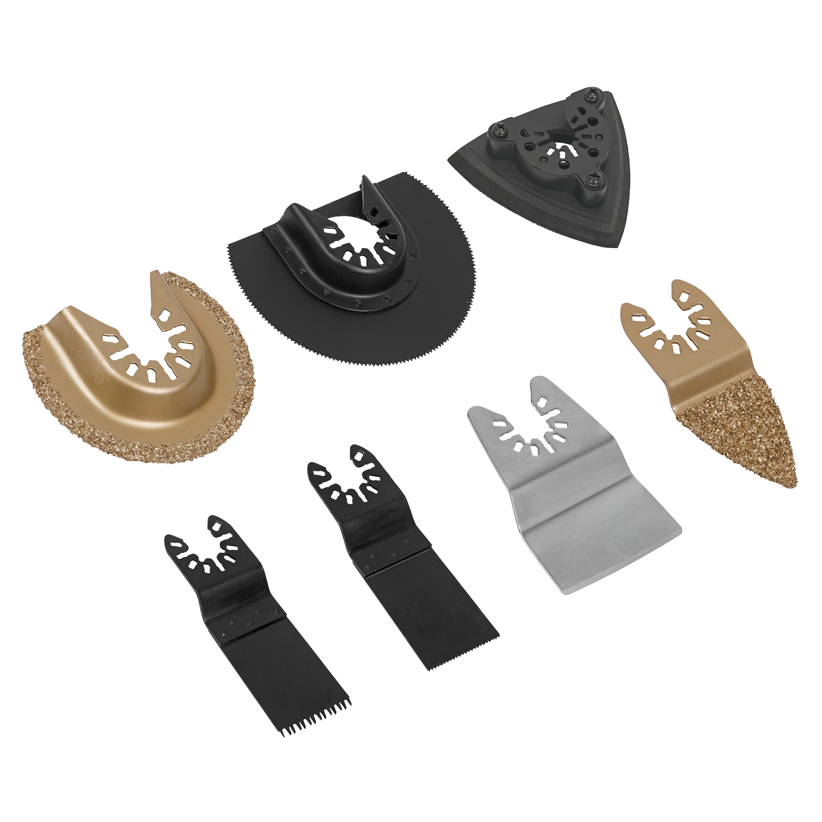 Sealey SMTS7 All-Purpose Multi-Tool Blade Set 7pc