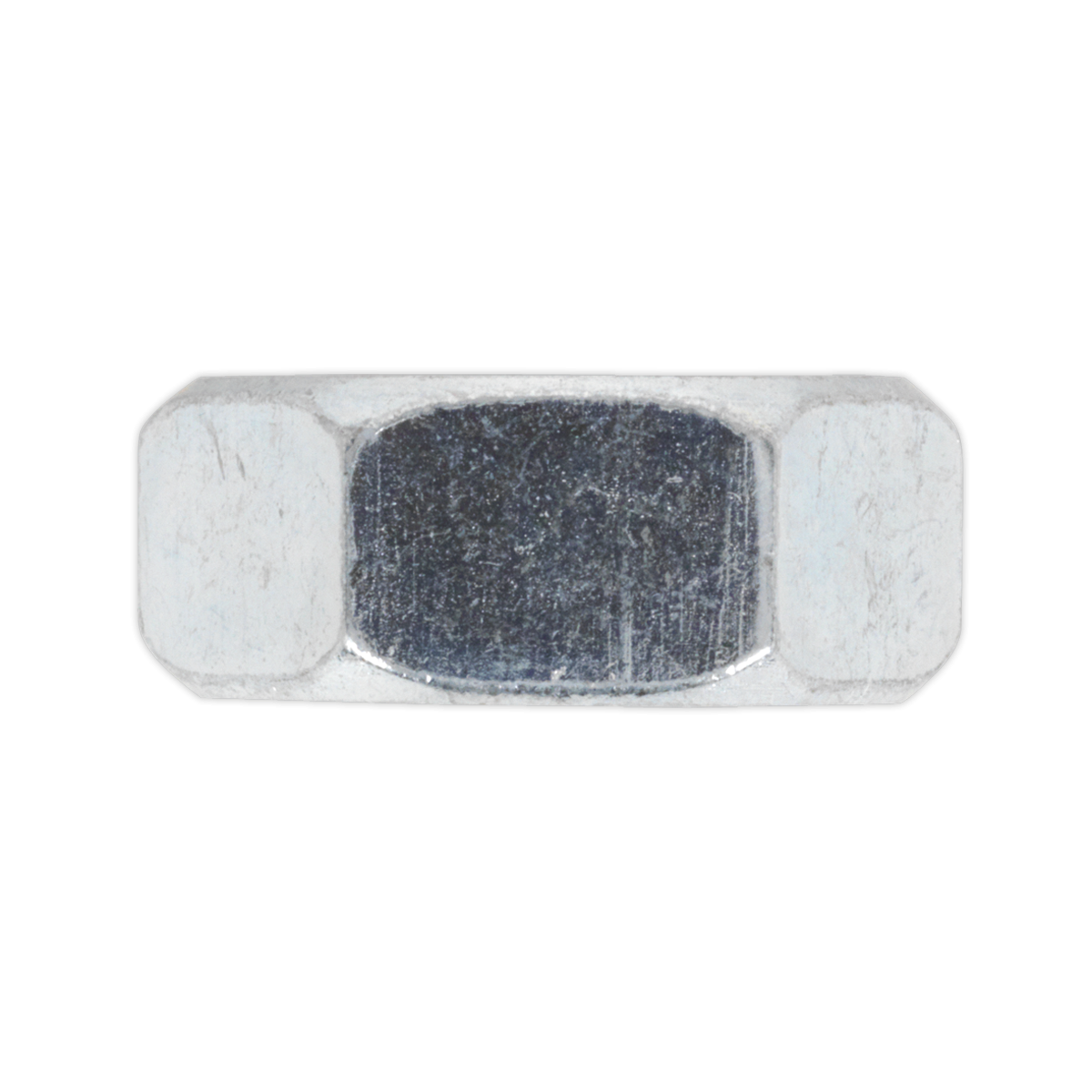 Sealey SN20 Zinc Plated Steel Nut M20, DIN 934 - Pack of 10