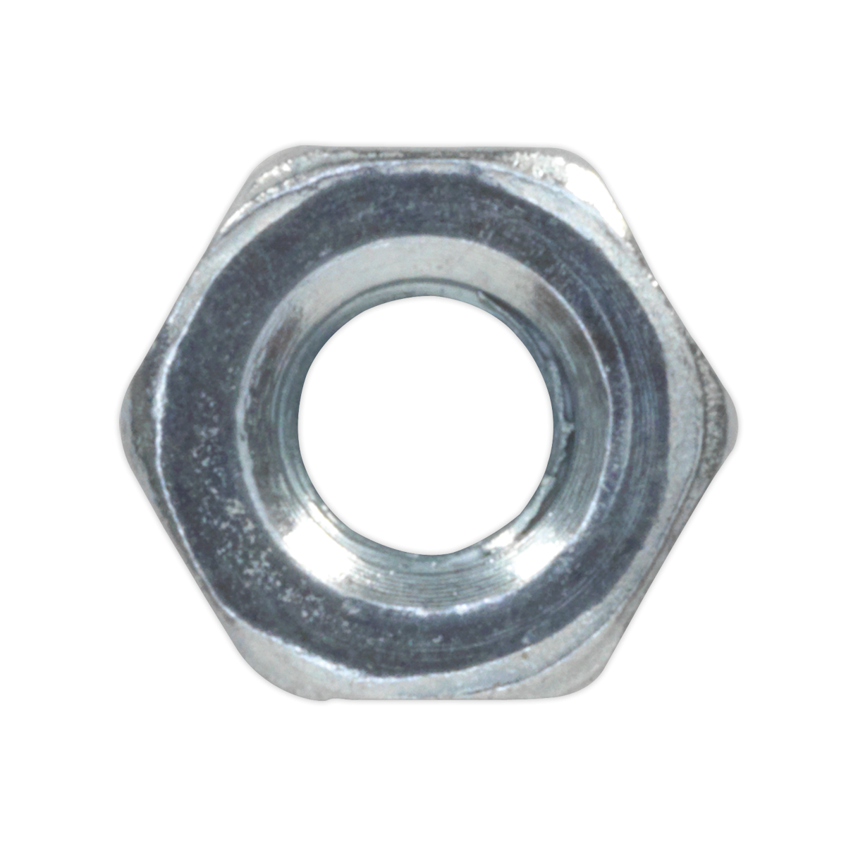Sealey SN3 Zinc Plated Steel Nut M3, DIN 934 - Pack of 100