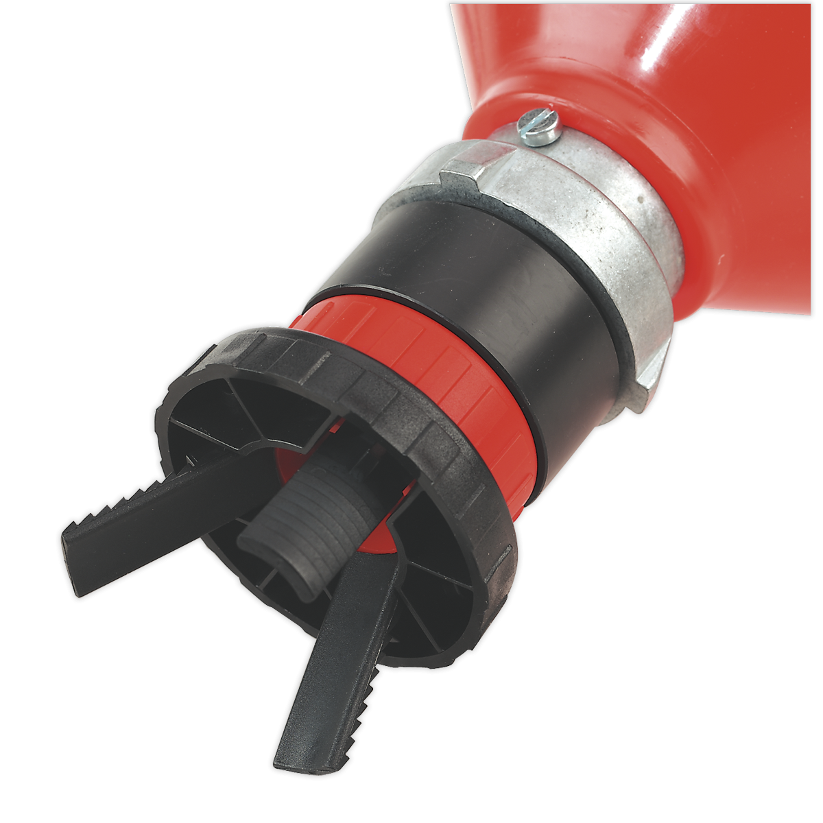 Sealey SOLV/SFU Solvent Safety Funnel with Universal Drum Adaptor