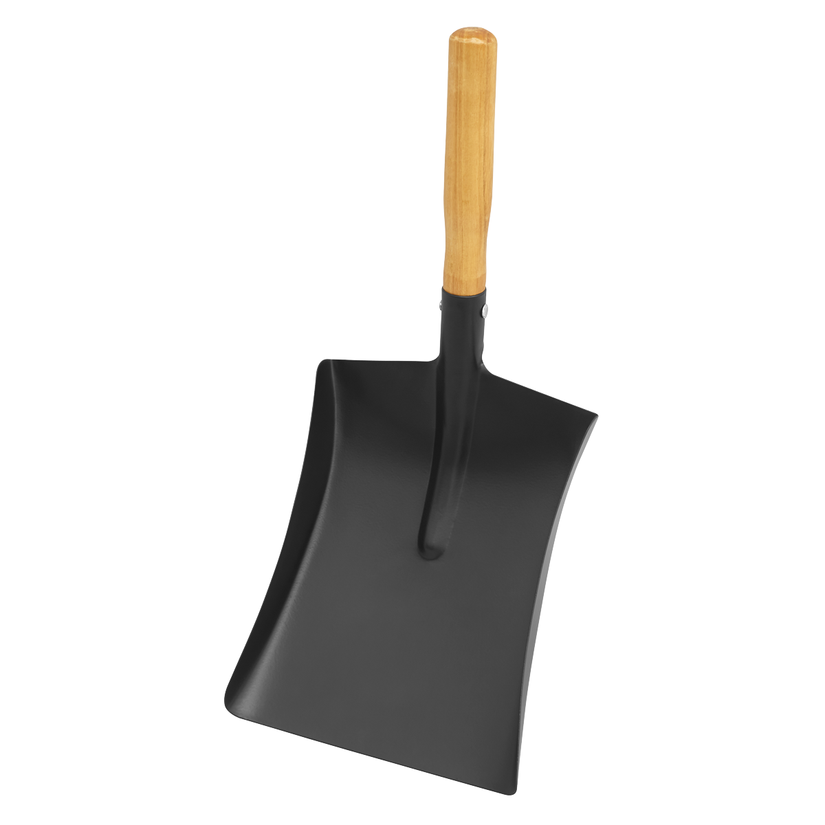 Sealey SS09 Coal shovel 8" with 228mm Wooden Handle