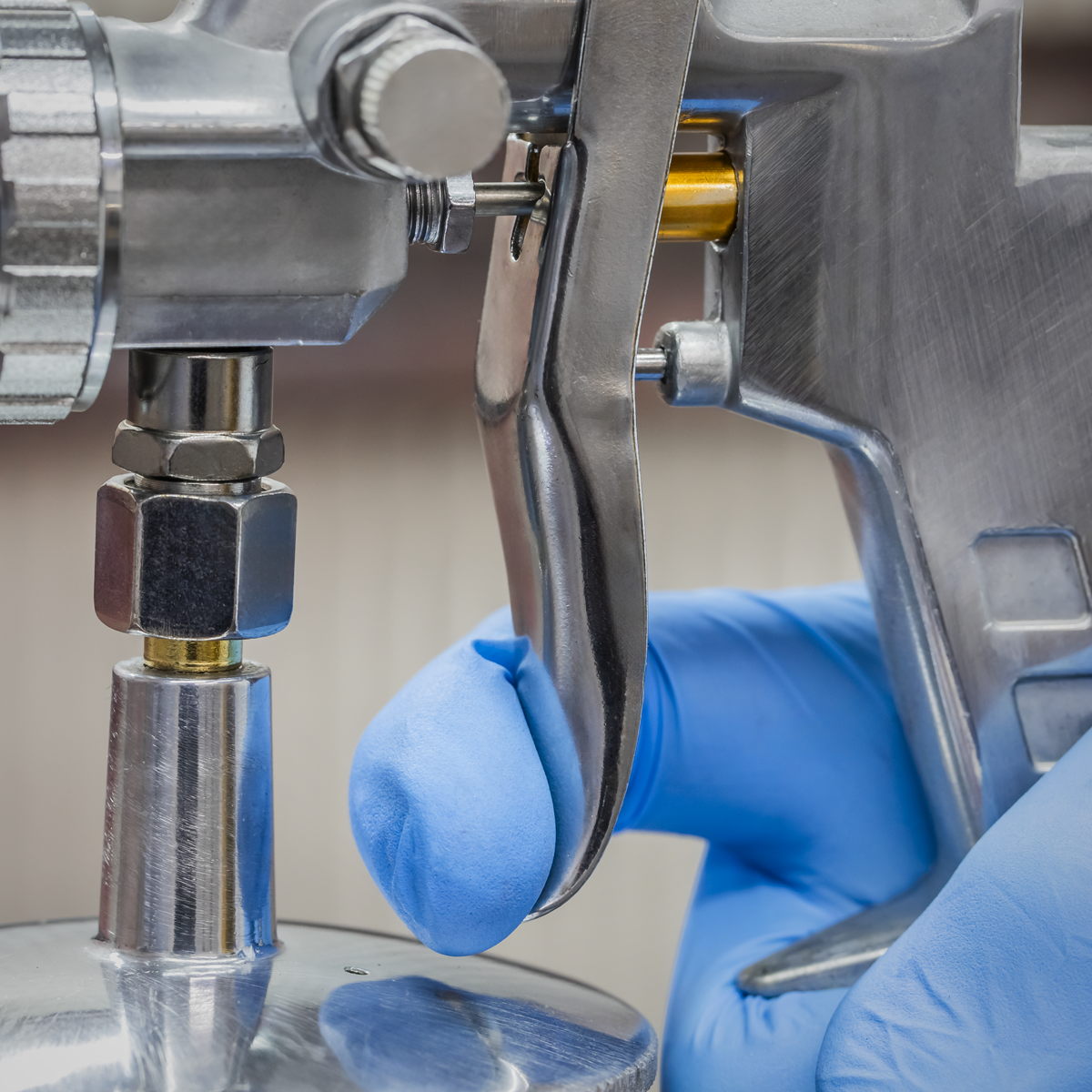 Sealey SSG2 General-Purpose Suction Feed Spray Gun 1.5mm Set-Up