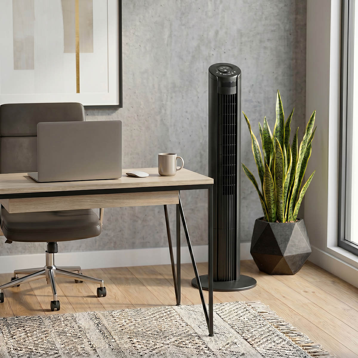 Sealey STF42 42" Oscillating Tower Fan 3-Speed 230V