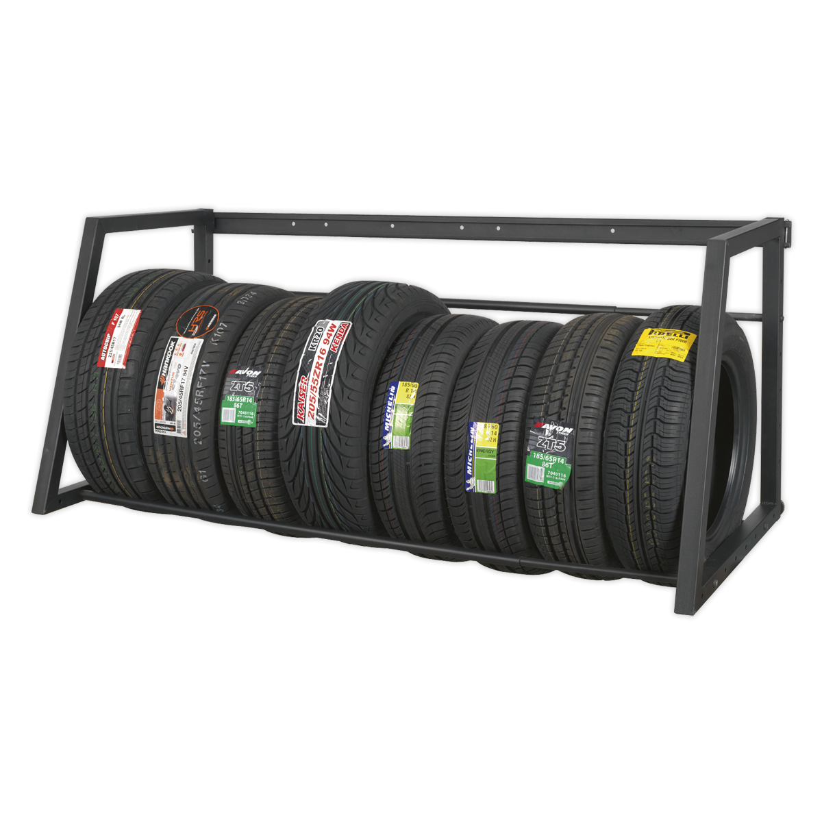 Sealey STR001 Wall or Floor Mounting Extending Tyre Rack