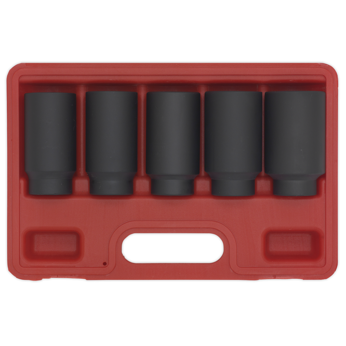 Sealey SX050 Impact Hub Nut Socket Set 1/2"Sq Drive 5pc