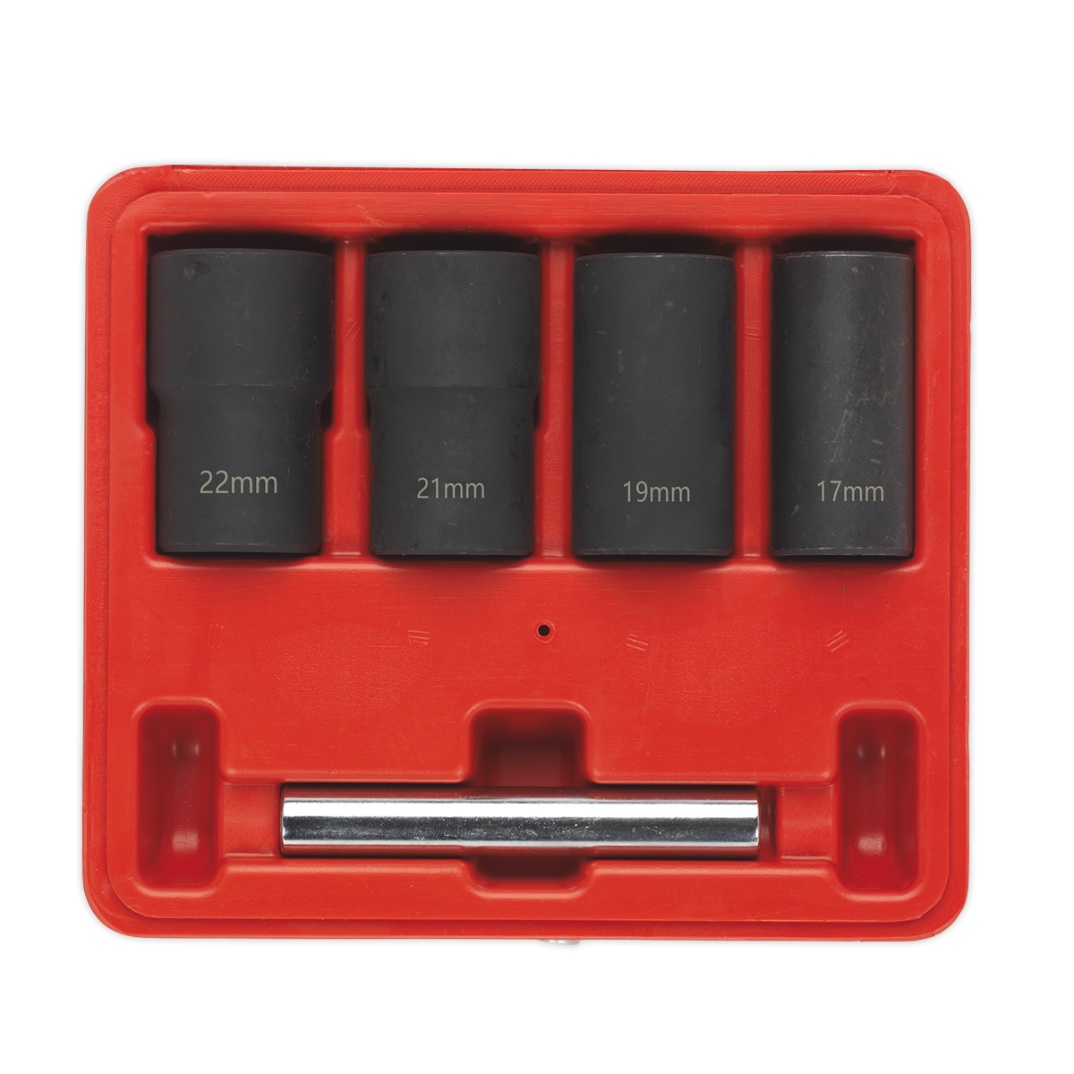 Sealey SX201 Locking Wheel Nut Removal Set 1/2"Sq Drive 5pc